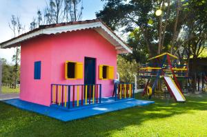 Children's play area sa Hotel Fazenda Villa Galicia