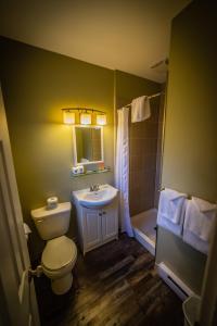 Vannituba majutusasutuses Alpine Inn & Suites