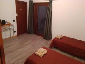 Letto o letti in una camera di Al terminal