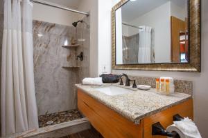 
A bathroom at Southwest Inn at Sedona
