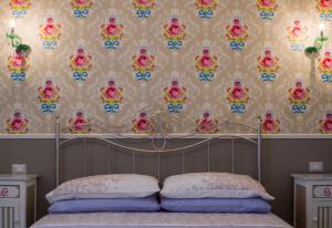 Katil atau katil-katil dalam bilik di Da Vittoria