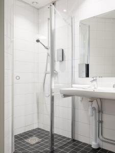 Koupelna v ubytování Best Western Hotel Svava