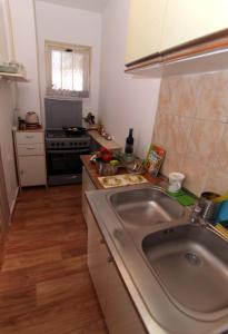 Küche/Küchenzeile in der Unterkunft Apartman Branka
