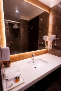 Ett badrum på Hotel Ritz - New Delhi, Paharganj