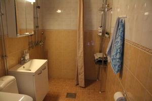 Koupelna v ubytování City centre apartment Siilinjärvi + 16 fotografií