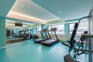 Fitness centrum a/nebo fitness zařízení v ubytování Thon Hotel Brussels City Centre