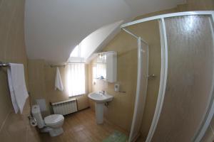 A bathroom at Casa Traiana