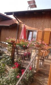 Balkón nebo terasa v ubytování Agriturismo Piccolo paradiso