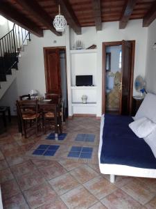 Postel nebo postele na pokoji v ubytování Rustico San Leonardo