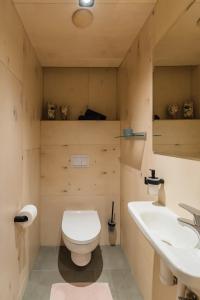 Ванная комната в Keibu Seaside Lodge