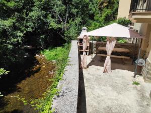 Balkón nebo terasa v ubytování Apartamentos el Rincon de Limes
