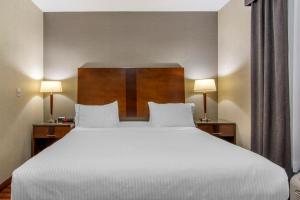 Letto o letti in una camera di Devonian Hotel and Suites