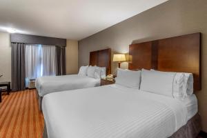 Letto o letti in una camera di Devonian Hotel and Suites