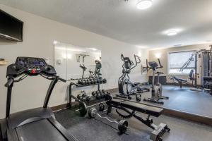 Palestra o centro fitness di Devonian Hotel and Suites