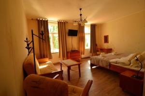 O zonă de relaxare la Baronka Bed & Breakfast & Bistrot