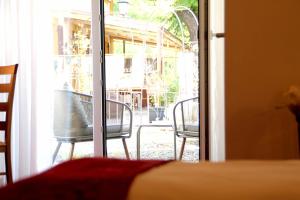 Balkón nebo terasa v ubytování Hotel Bruckertshof