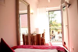 Postel nebo postele na pokoji v ubytování Hotel Bruckertshof
