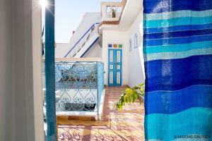 Balkón nebo terasa v ubytování Hôtel Emeraude Essaouira