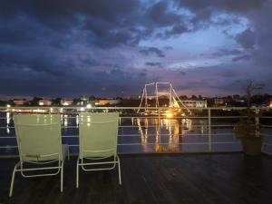Balkón nebo terasa v ubytování Estancia Riviera Colonial I
