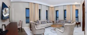 Posezení v ubytování Muscat Gate Hotel