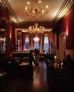 Posezení v ubytování Hotel Leopold