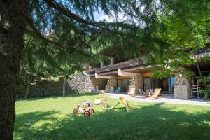 Vonkajšia záhrada v ubytovaní Villa Mazzucco