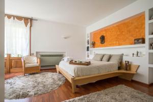 Posteľ alebo postele v izbe v ubytovaní Villa Mazzucco