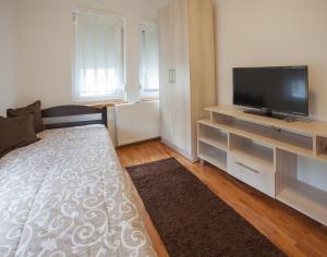 TV a/nebo společenská místnost v ubytování Guesthouse Rota