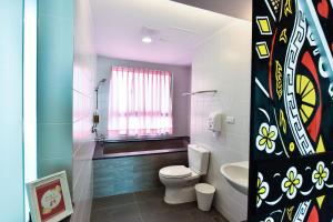 Un baño de Anping Wikid Design Hotel