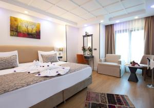 Posezení v ubytování Antusa Design Hotel & Spa