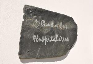Um certificado, prmio, placa ou documento mostrado em Casa dos Hospitalrios