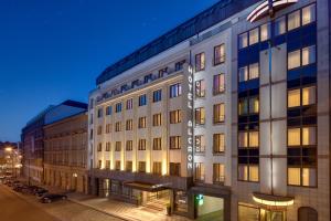 a large building with a lot of windows at Alcron Hotel Prague in Prague