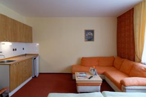 Kuchyň nebo kuchyňský kout v ubytování Hotel KAMU GARNI