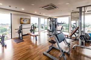 Fitness centrum a/nebo fitness zařízení v ubytování Vivanta Kathmandu