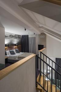 Szczawnica Park Resort & Spa客房内的一张或多张床位