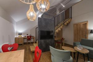 Szczawnica Park Resort & Spa的休息区