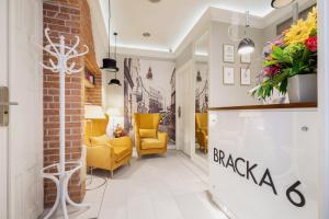 Posezení v ubytování Apartamenty Bracka 6
