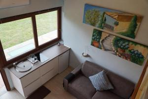 Posezení v ubytování Villa Giuseppe Bernabei Guest House