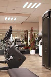 Het fitnesscentrum en/of fitnessfaciliteiten van Fletcher Wellness-Hotel Kamperduinen