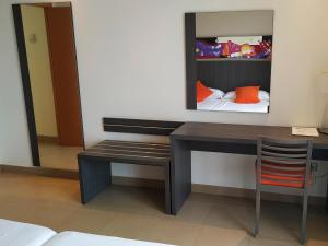 Postel nebo postele na pokoji v ubytování Alcocebre Suites Hotel