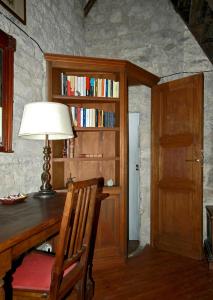 Knižnica v ubytovaní bed & breakfast