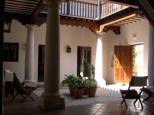 Posezení v ubytování La casa del tio Luis