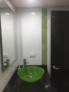 Koupelna v ubytování Hotel Garden City Boutique