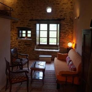 A seating area at Villa Acadirospi