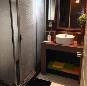 Vannituba majutusasutuses Hostal Boutique 180 Grados