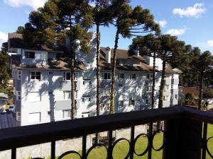 desde el balcón de un edificio en Apto Palace de France - Serra Gaúcha, en Canela