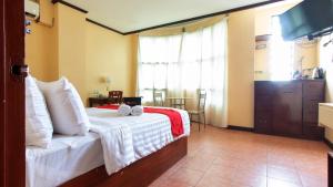 Voodi või voodid majutusasutuse RedDoorz @ Downtown Tacloban toas