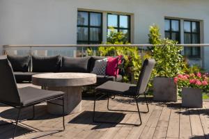 Balkón nebo terasa v ubytování Quality Hotel Sarpsborg