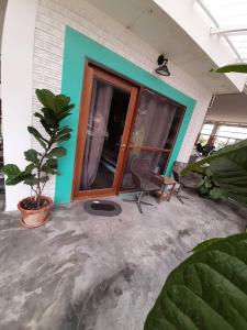 Patio nebo venkovní prostory v ubytování Lay Day