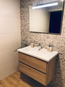 Phòng tắm tại Apartment Lavanda